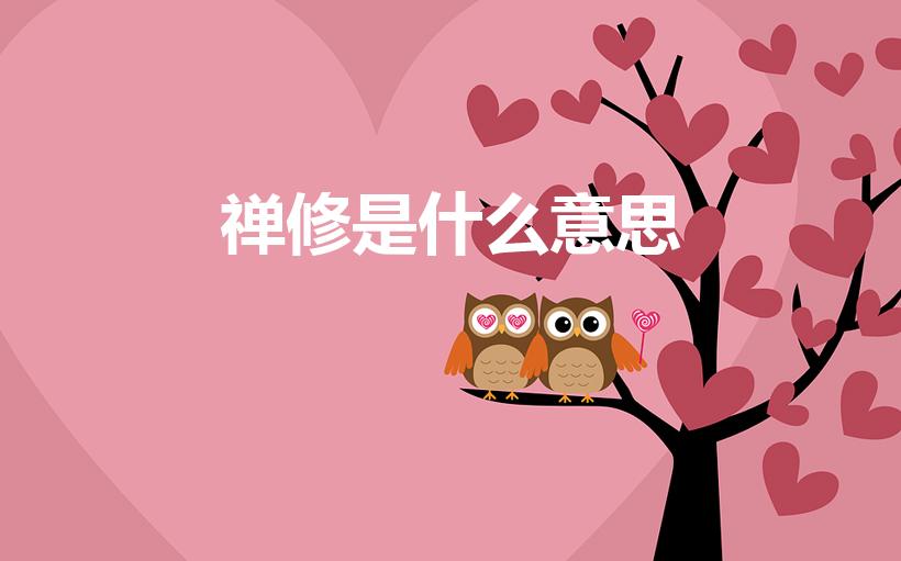 禅修是什么意思（什么是禅修,禅修的本质）