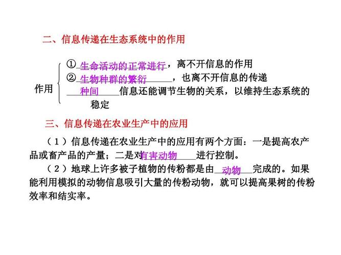 信息传递的三个作用？探究信息传递的多重功能