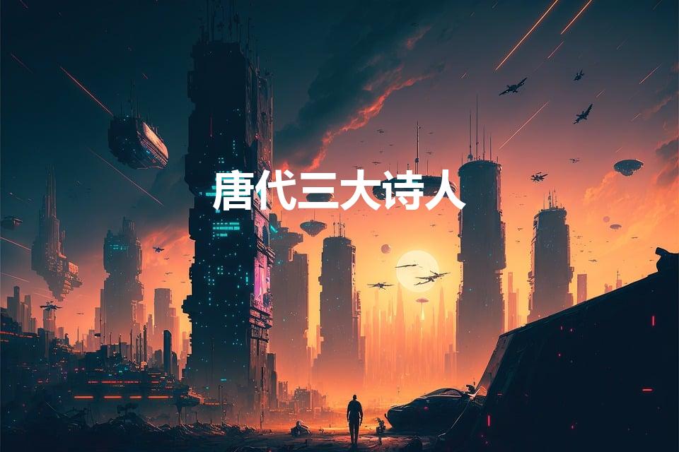 唐代三大诗人（唐朝三大诗人分别是）