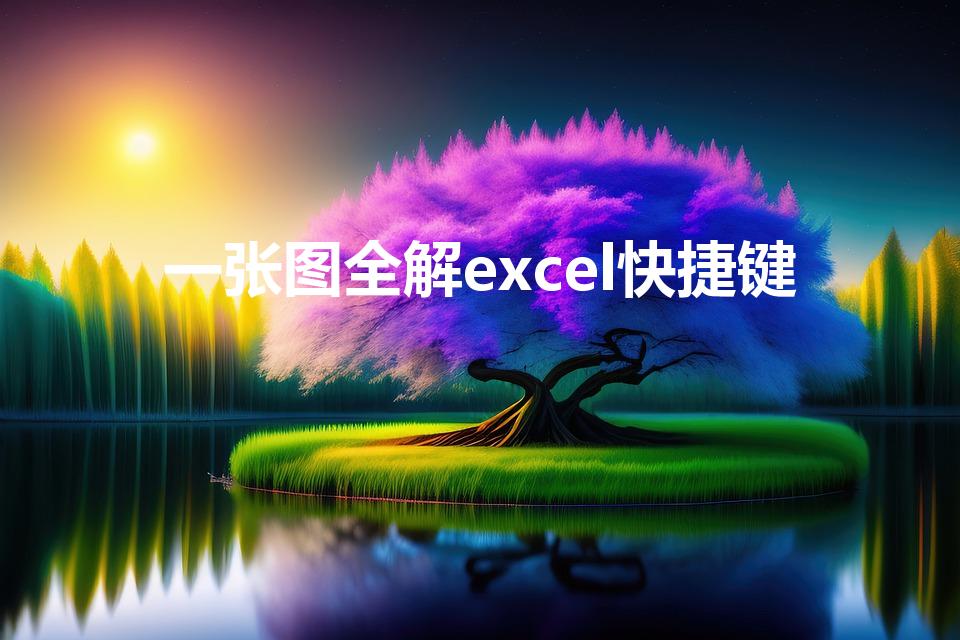一张图全解excel快捷键（Excel常用快捷键大全）