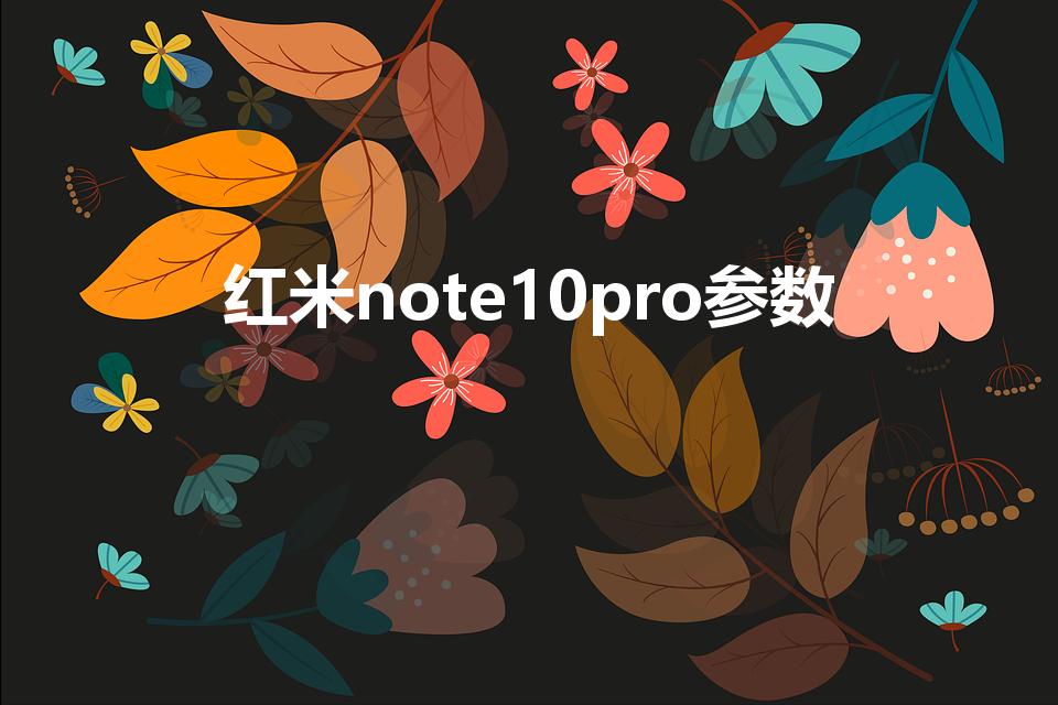 红米note10pro参数（红米note10pro尺寸）