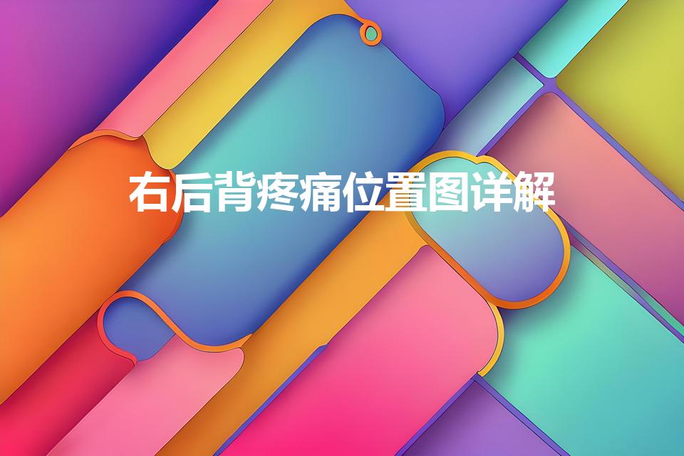 右后背疼痛位置图详解（后背疼痛分布图）