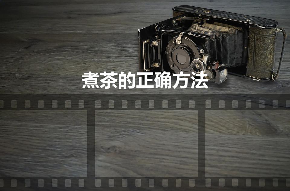 煮茶的正确方法（煮茶的步骤）