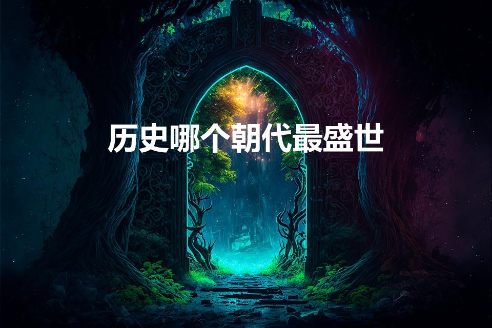历史哪个朝代最盛世（每个朝代最鼎盛的时期）