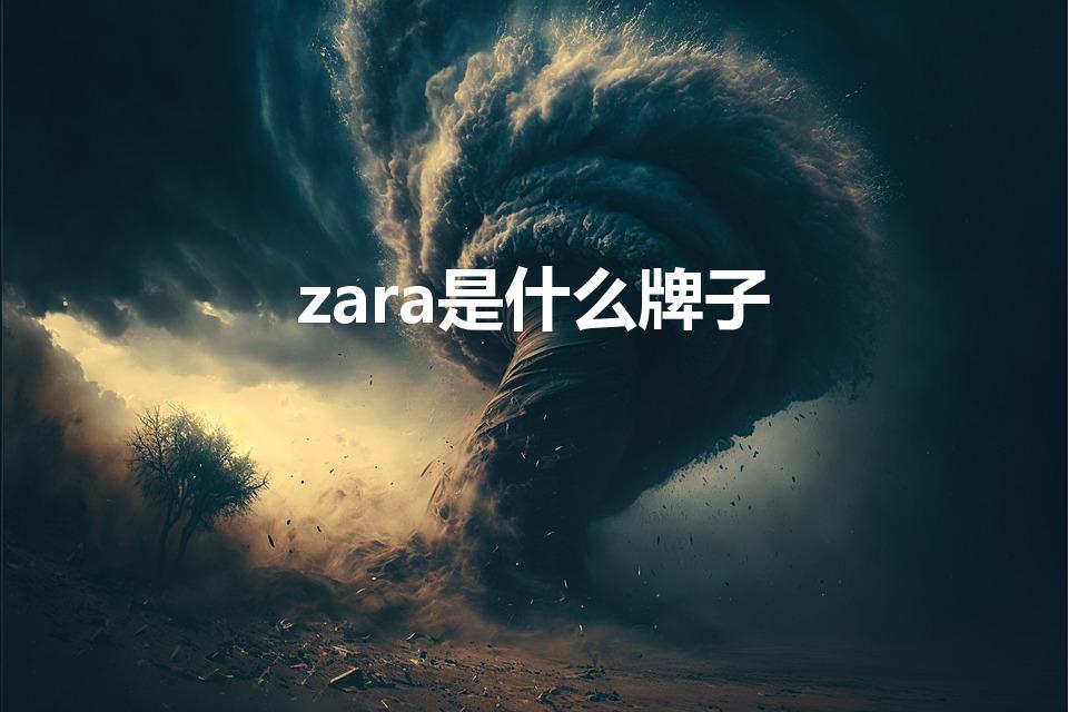 zara是什么牌子（ZARA是什么牌子的衣服啊）