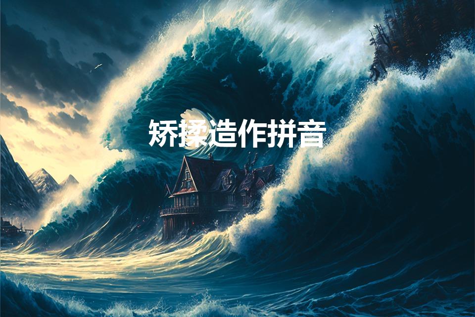 矫揉造作拼音（娇柔造作什么读音）