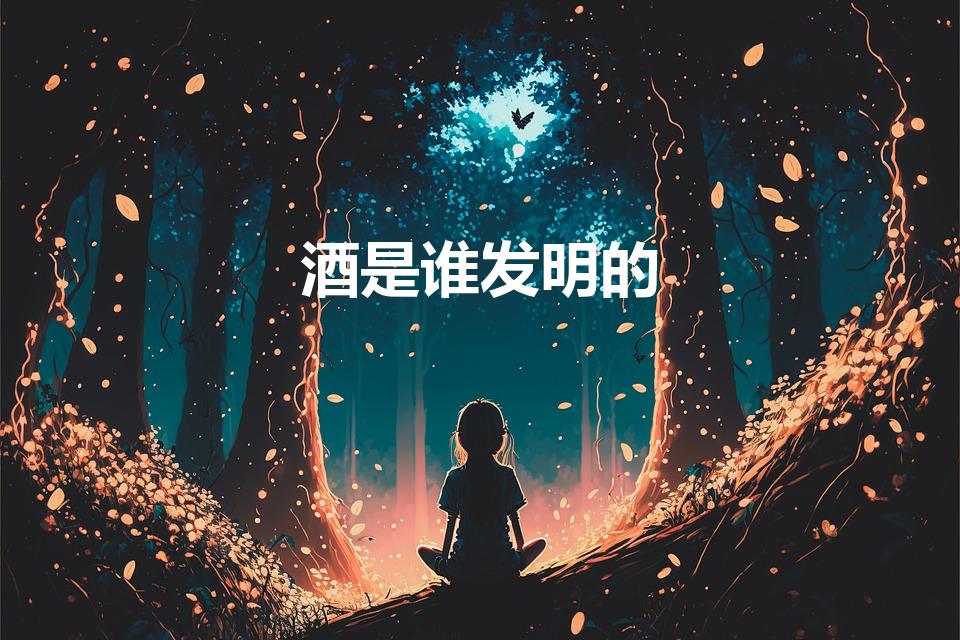酒是谁发明的（中国古代是谁发明了酒）