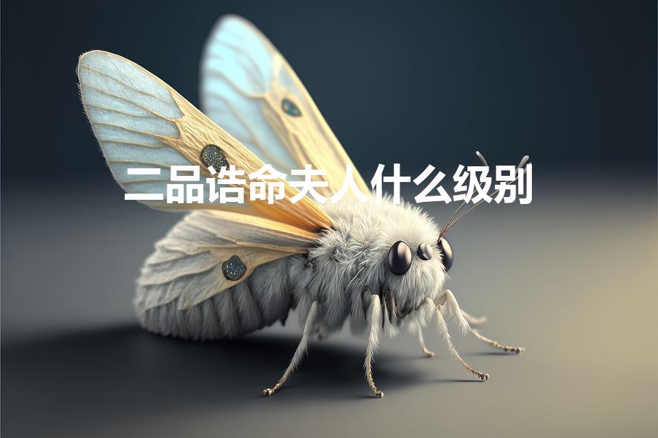 二品诰命夫人什么级别
