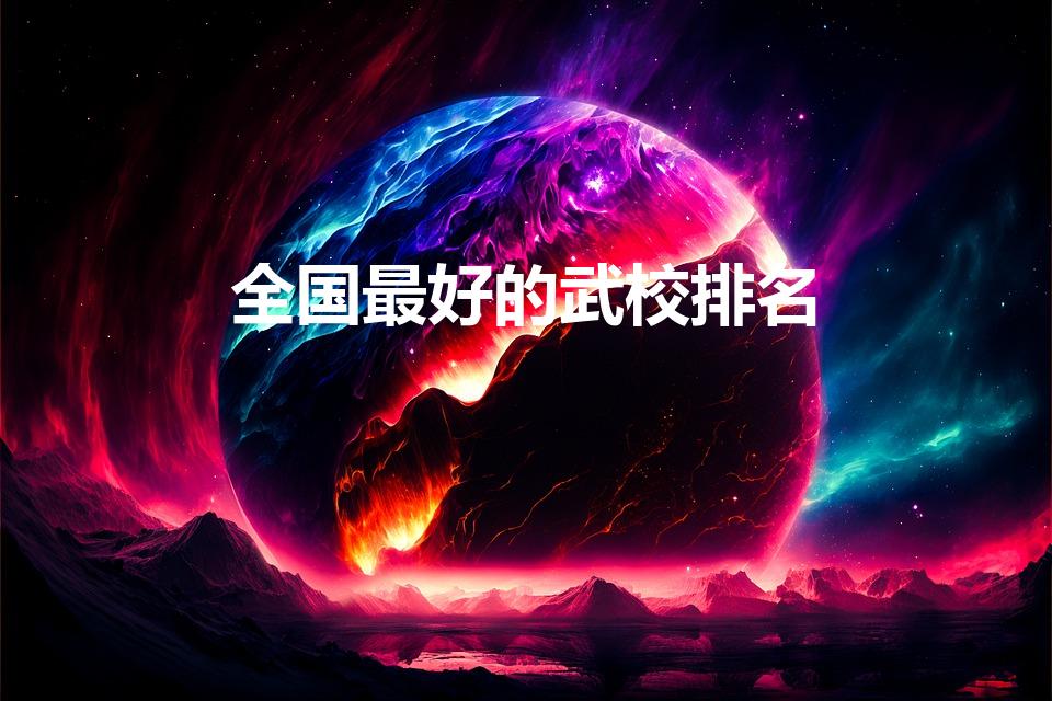 全国最好的武校排名（全国十大武校有哪些,哪个教的最好）