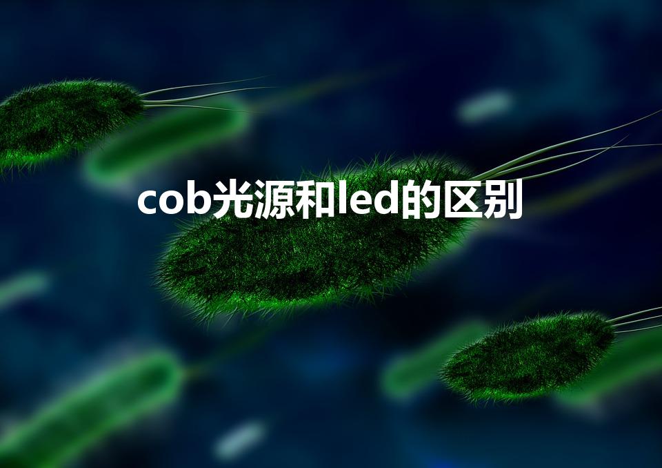 cob光源和led的区别（cob光源和led光源哪个好）