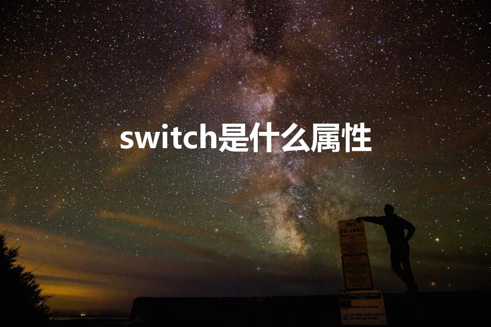 switch是什么属性（男switch属于什么属性）