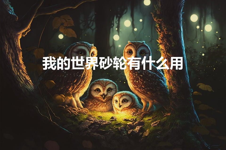 我的世界砂轮有什么用（我的世界1.12.2有没有砂轮）