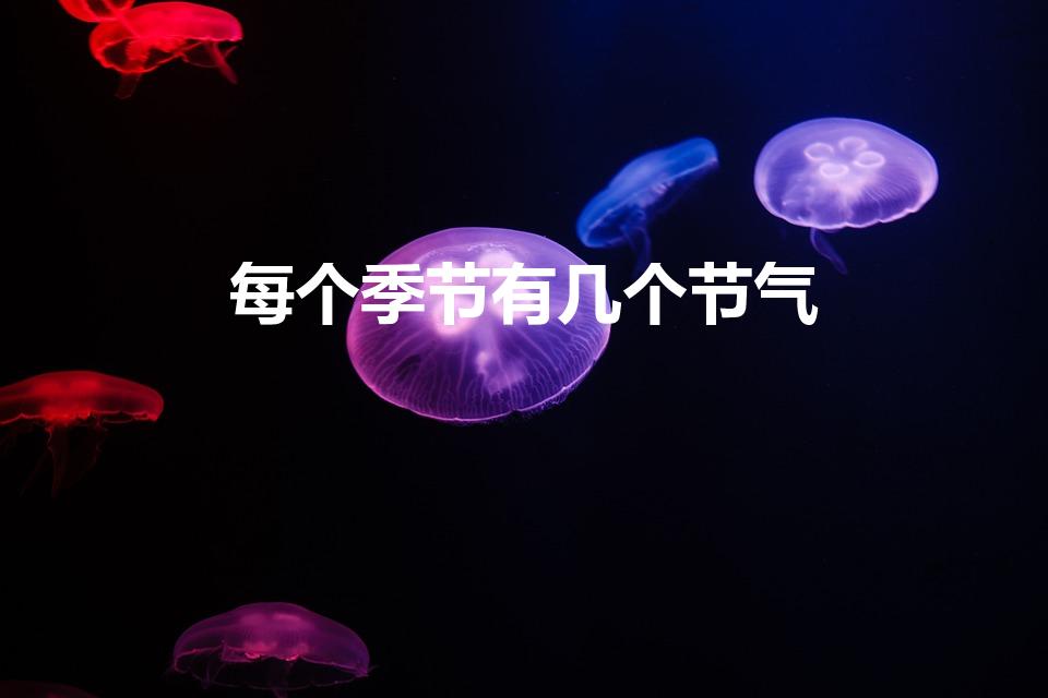 每个季节有几个节气（一年四季有几个节气）