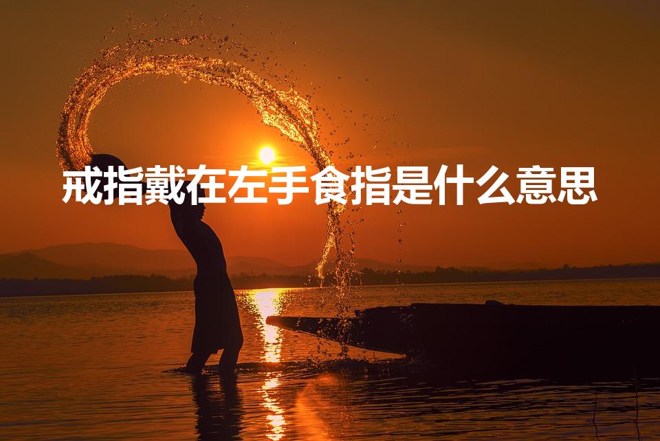 戒指戴在左手食指是什么意思（左手食指戴戒指什么意思）