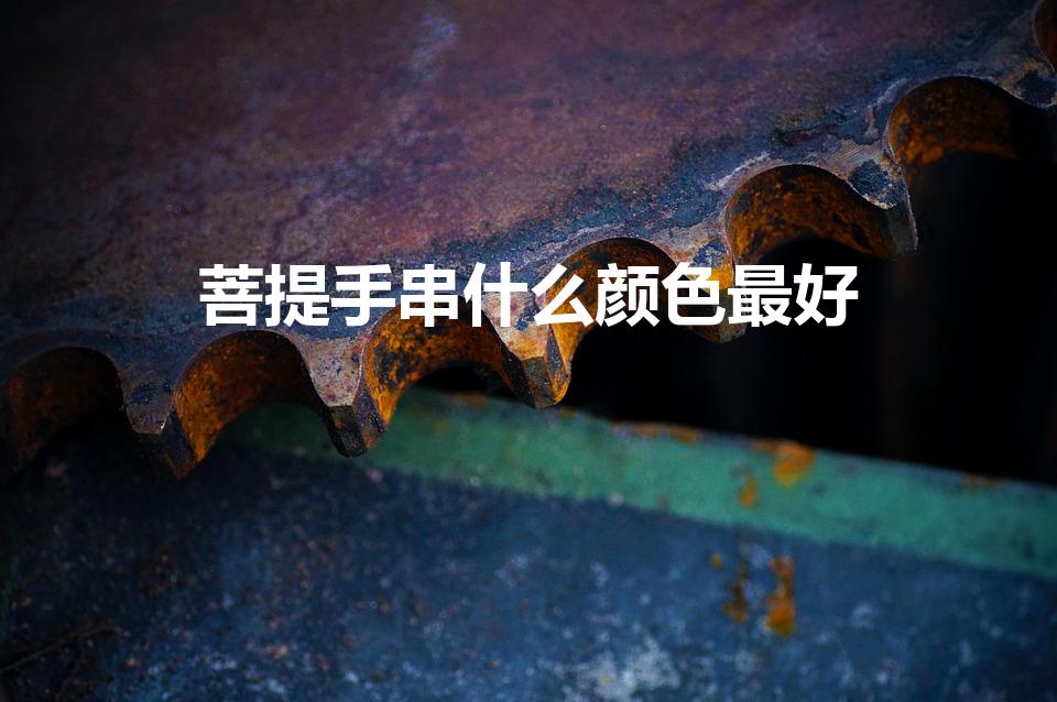 菩提手串什么颜色最好（菩提子什么颜色的好）