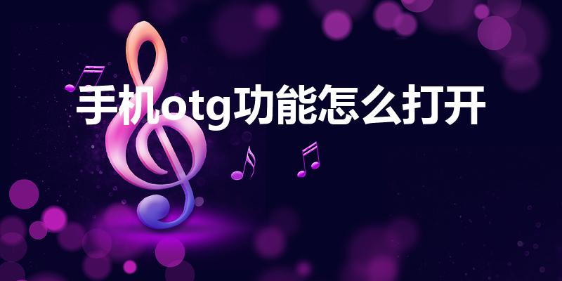 手机otg功能怎么打开（手机OTG功能怎么打开）