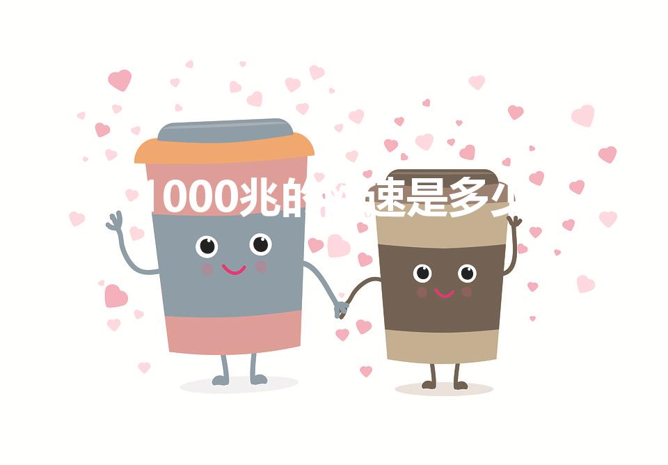 1000兆的网速是多少