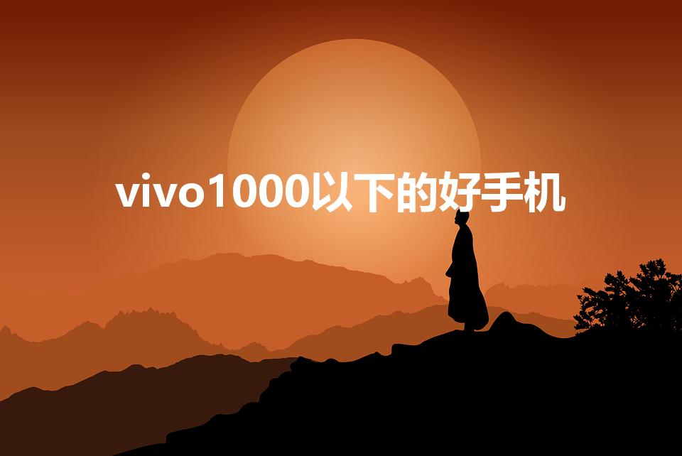 vivo1000以下的好手机（vivo最好的千元机）