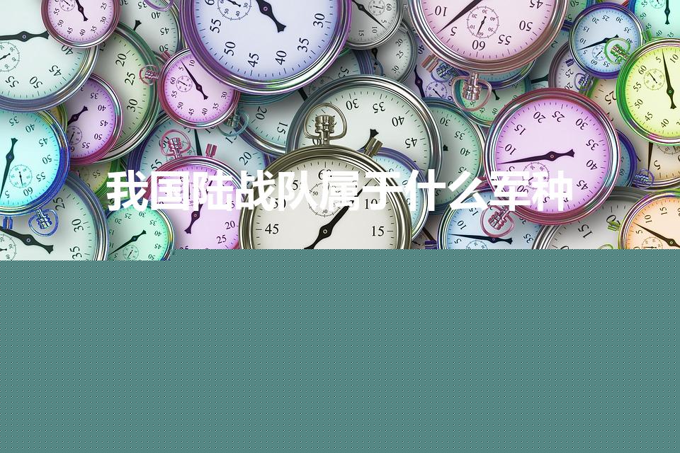 我国陆战队属于什么军种（陆战队不属于什么军种）