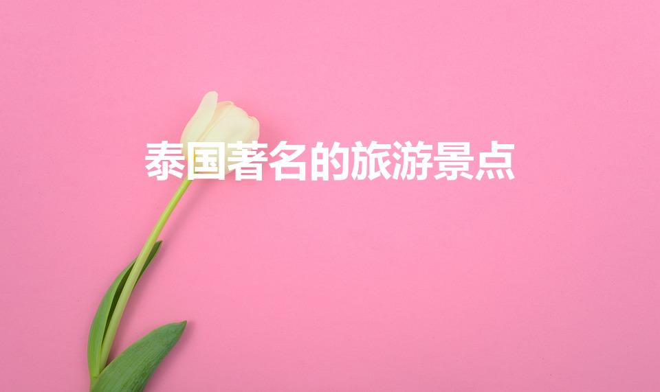 泰国著名的旅游景点（泰国十大必去景点）