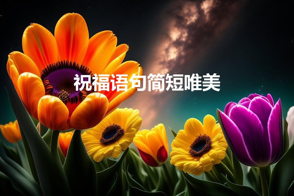 祝福语句简短唯美（唯美暖心祝福短句）
