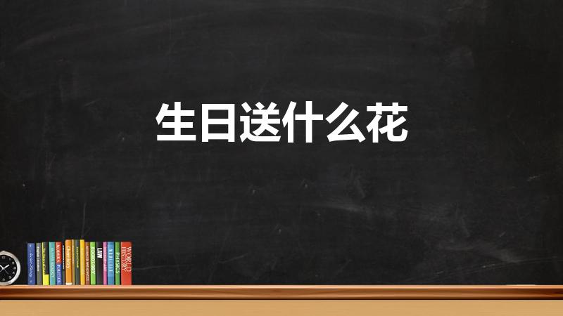 生日送什么花（过生日送什么花好）