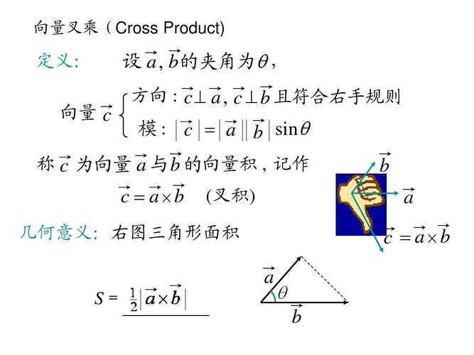 叉乘的几何意义（探讨叉乘在几何中的重要性）