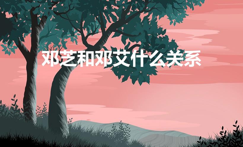 邓芝和邓艾什么关系（三国蜀国的邓艾和魏国邓艾是同一人吗）