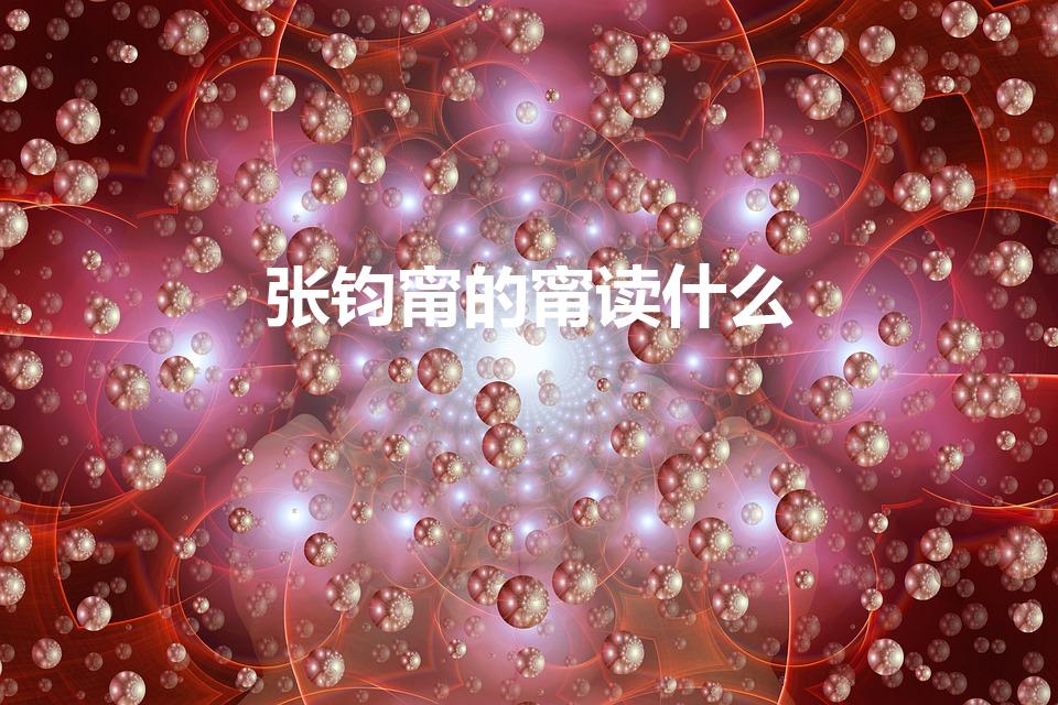 张钧甯的甯读什么