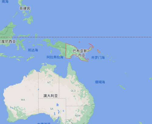 新几内亚岛属于哪个洲（具体位置在哪里）