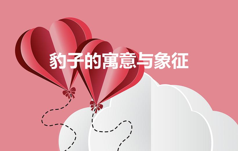 豹子的寓意与象征（豹子的饰品有啥寓意）