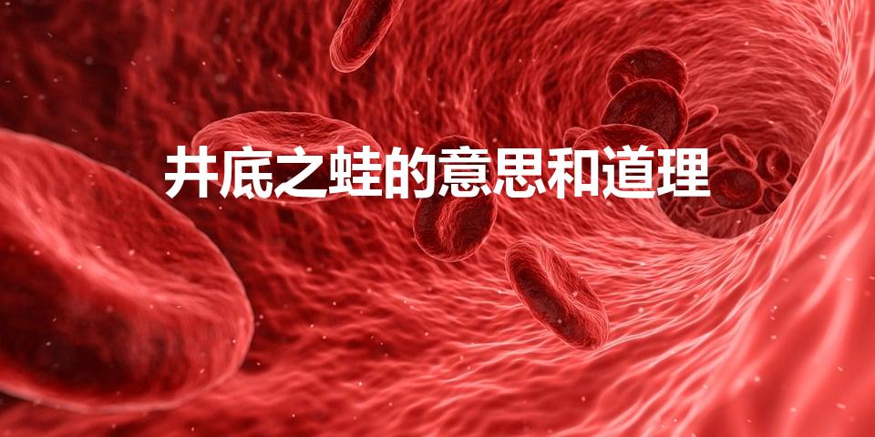井底之蛙的意思和道理（井底之蛙这则寓言说明了什么道理）