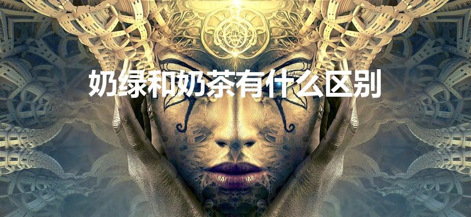 奶绿和奶茶有什么区别（奶茶和奶绿有什么区别）
