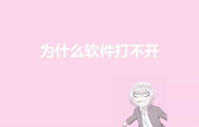 为什么软件打不开（手机app打不开是什么原因）