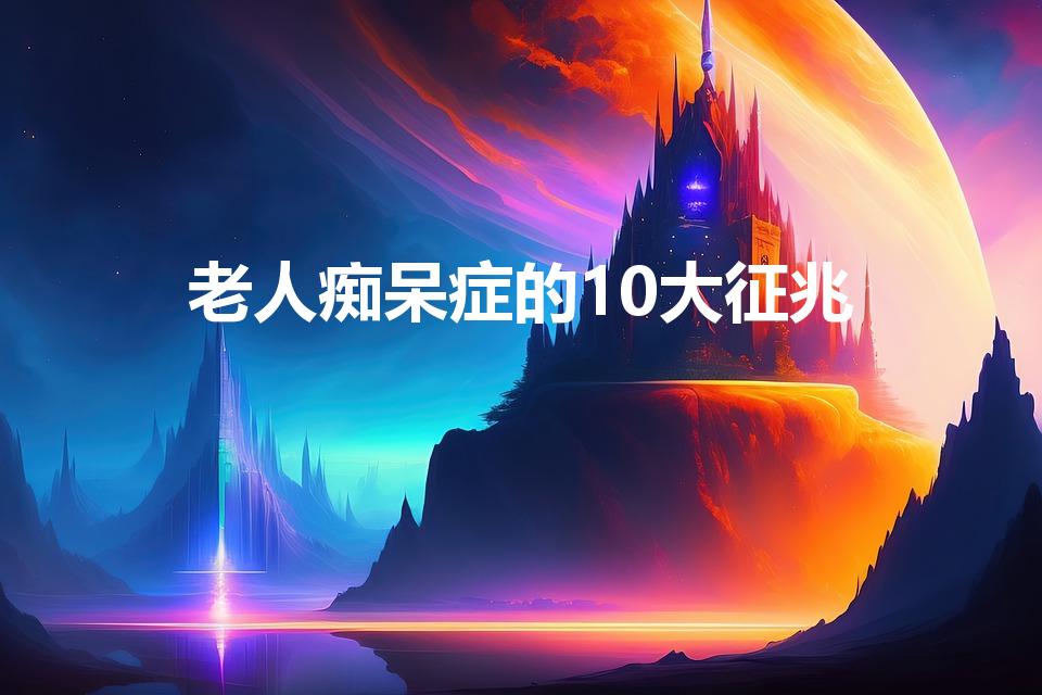 老人痴呆症的10大征兆（老年痴呆症的前兆都有哪些表现）