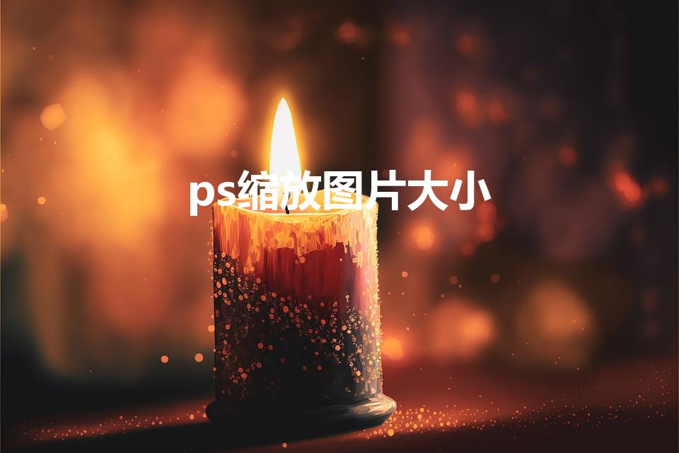 ps缩放图片大小（如何用PS将图片按比例缩放）