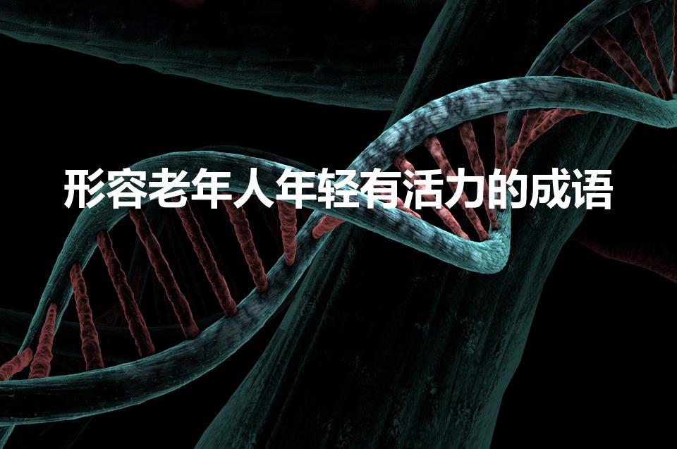 形容老年人年轻有活力的成语（形容老年人年轻的成语）
